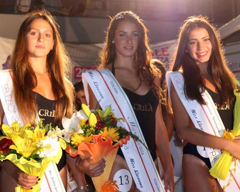 Miss Livorno, le prime fasce sulla passerella di Calafuria 