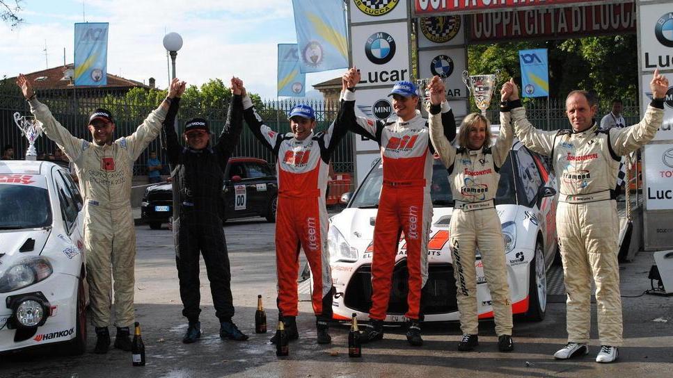 Trionfo di Michelini nel Rally Città di Lucca