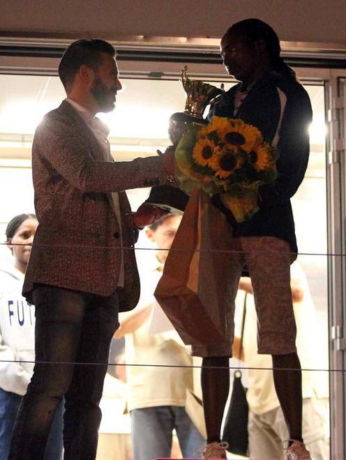 Volpi premia e fa i complimenti 