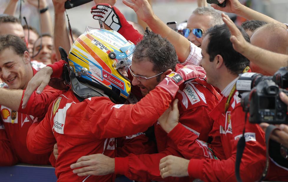 La Ferrari riassapora un po’ di gioia 