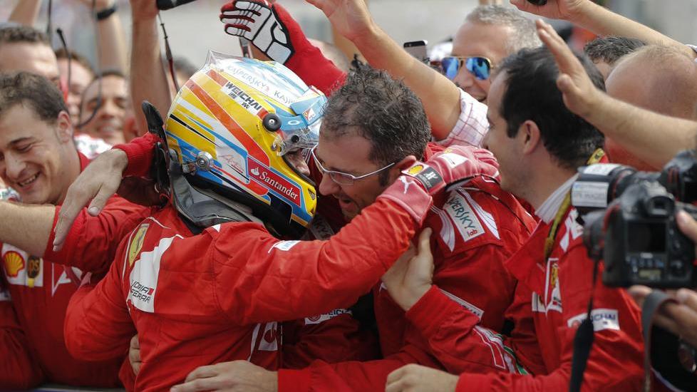 La Ferrari riassapora un po’ di gioia