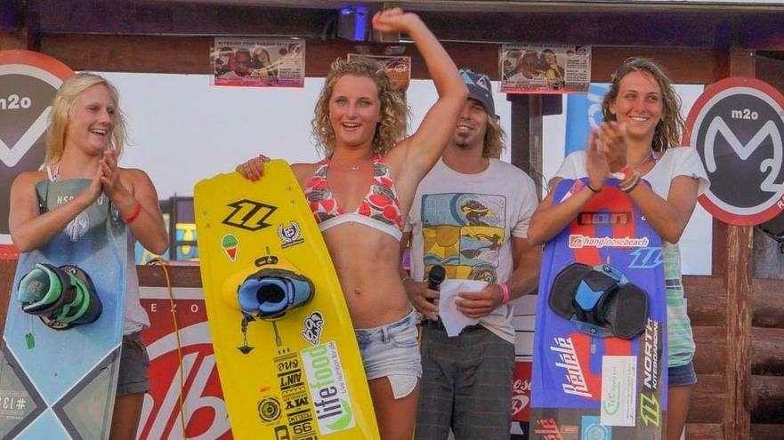 Il volo di Francesca Bagnoli regina labronica del kitesurf