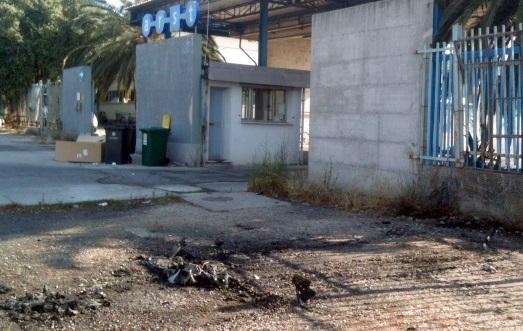 Auto a fuoco davanti all’Arst 