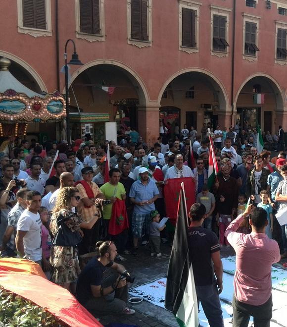 Bombe di Gaza, manifestazione in piazza