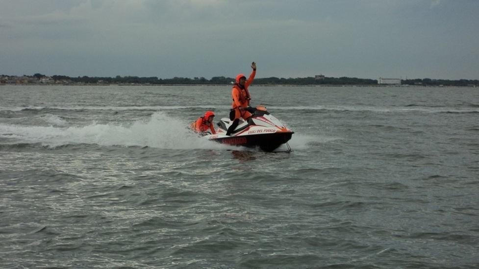 I pompieri riattivano il presidio di soccorso acquatico
