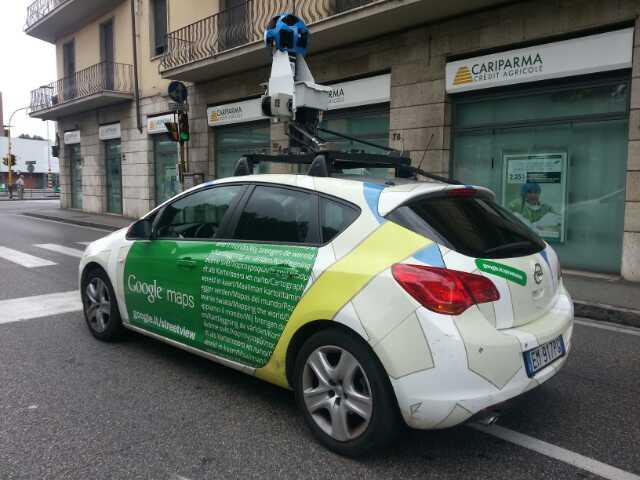 L'auto di Google aggiorna la mappa delle strade di Prato