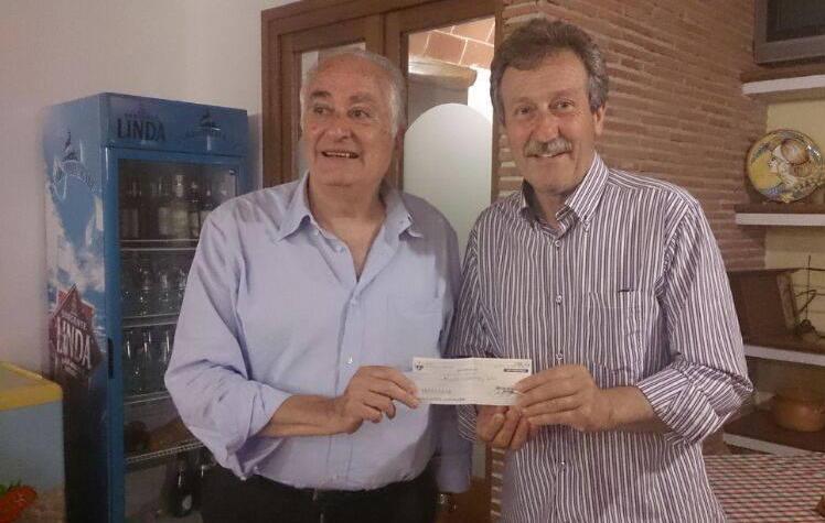 Un assegno per i malati nel ricordo di Renzo 