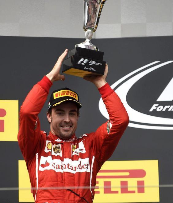 Il podio di Fernando Alonso tira su il morale al team Ferrari