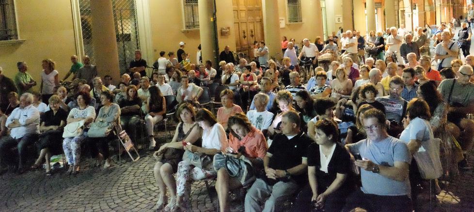 «Qui a Cento c’è qualcosa che mi fa emozionare» 