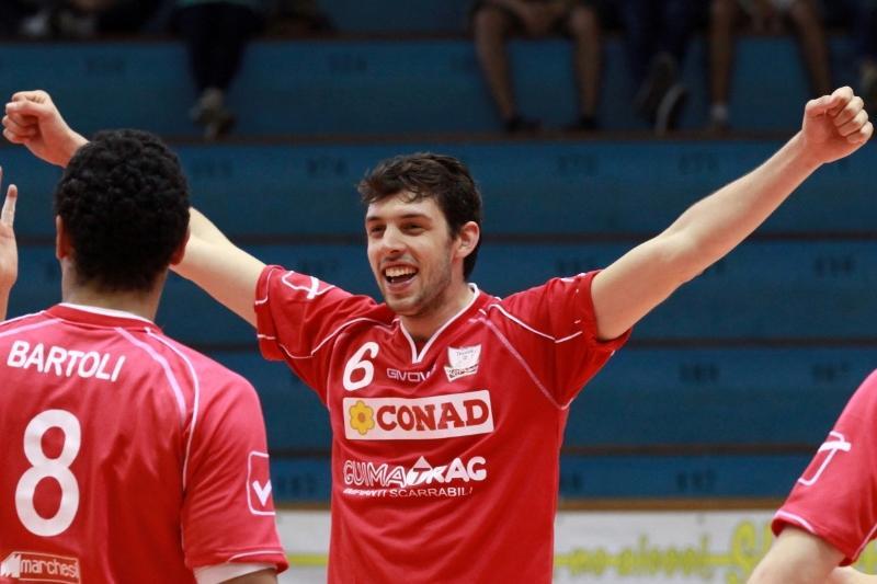  Volley, Tiozzo vestirà ancora il giallorosso Conad 