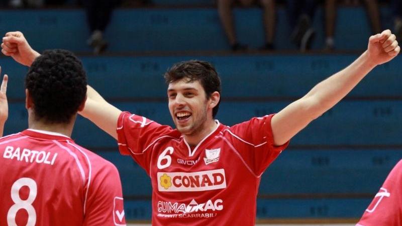 Volley, Tiozzo vestirà ancora il giallorosso Conad