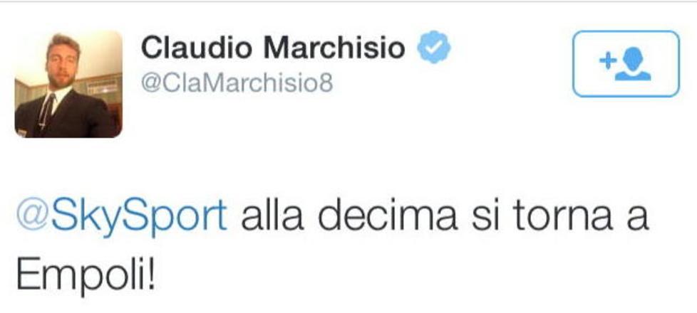 Su Twitter l’amarcord di Marchisio