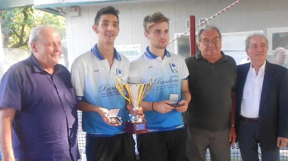 Bocce, Alberto Selogna va a pallino