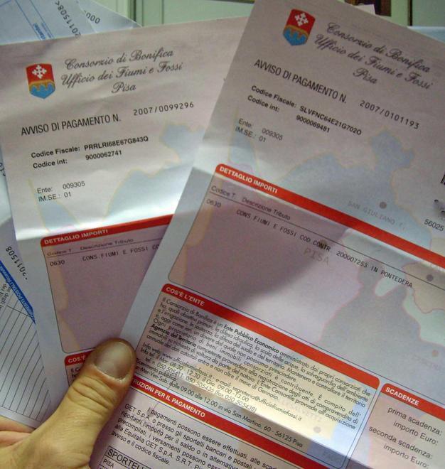 Bonifica, sono in arrivo migliaia di ingiunzioni 