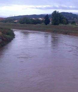 Ombrone una piena fuori stagione