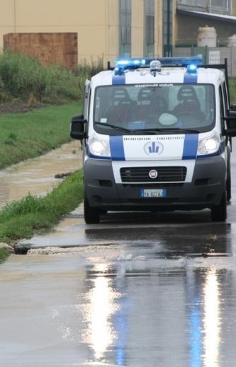 Bomba d’acqua sul Centese 