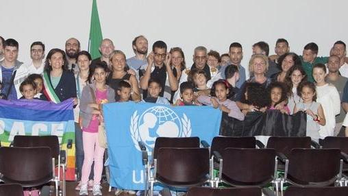 I bambini saharawi vanno anche dal Papa