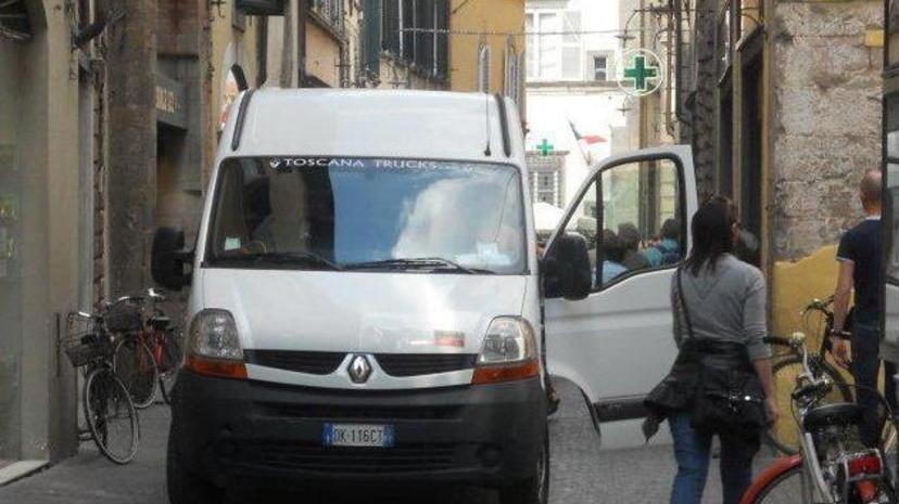 Meno furgoni in città per la consegna delle merci