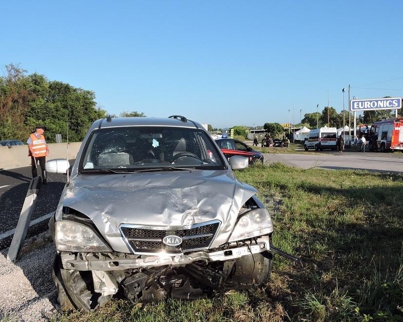 Incidente a Orbetello, due feriti 