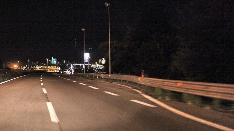 Nessuno ha osato parcheggiare in tangenziale