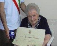 Giovanna Bettazzi doppia il secolo di vita 