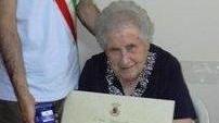 Giovanna Bettazzi doppia il secolo di vita