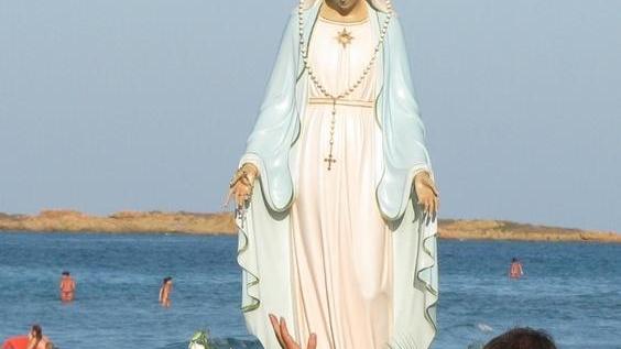 Festa di Stella maris nella frazione di Capo Comino