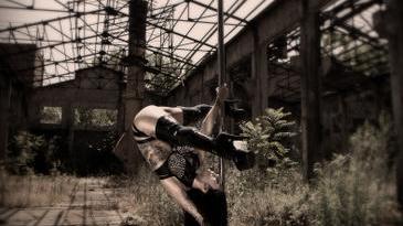 Intanto c’è chi dentro fa pole-dance