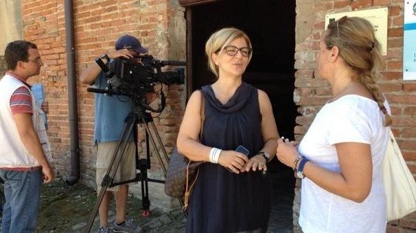 Angela porta Ulisse a Villa Mensa