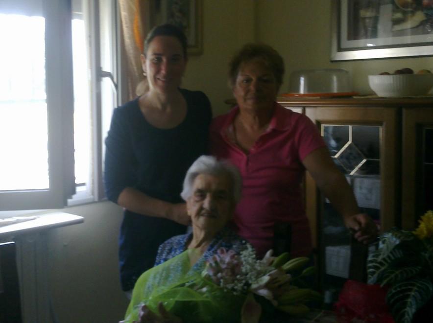 Le 105 candeline di Vanda 