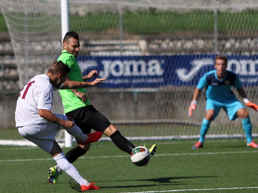 I granata fanno 1-1 a Carrara Cesaretti in grande evidenza