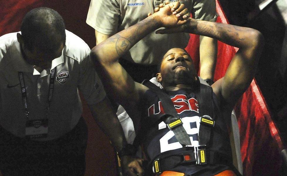 Basket Nba: George, frattura di tibia e perone
