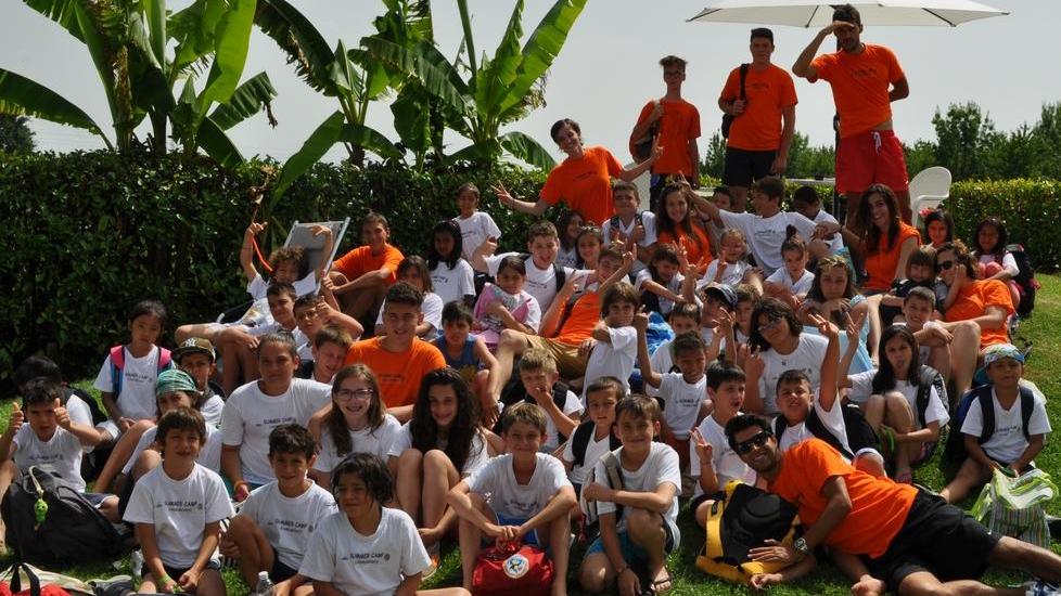 Tanti ragazzi al Summer Camp