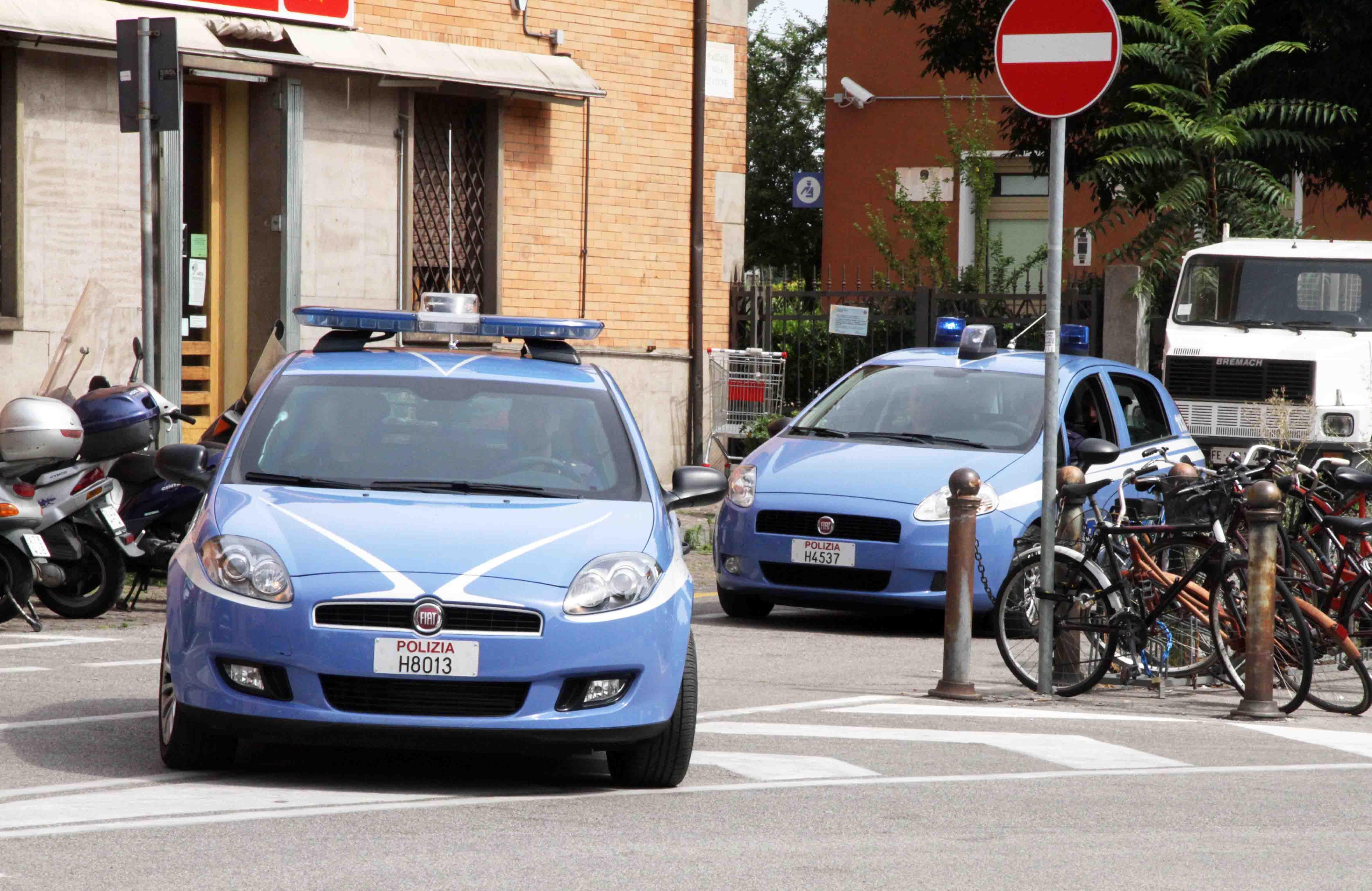 Le auto delle Volanti