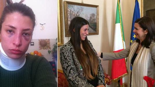 Jessica Rossi, ragazza simbolo delle donne maltrattate, denunciata per violenza sessuale (per un bacio)