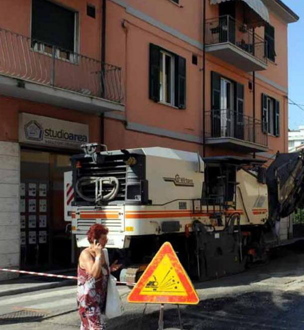 «Qui i lavori sono in corso da 7 mesi» 