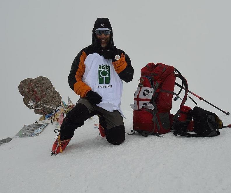 Dopo il Sud America Lobina sulla cima più alta d’Europa 