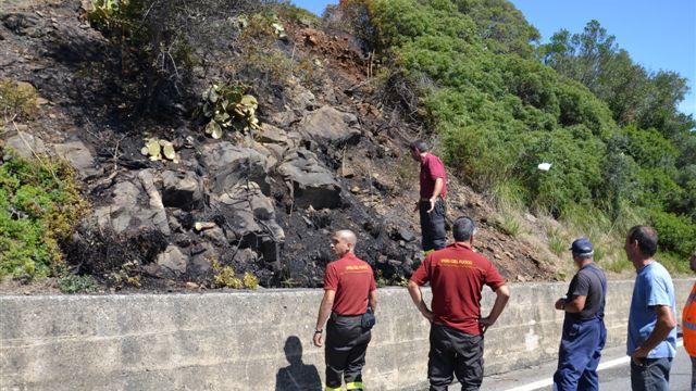 La sfida del piromane, ancora fiamme a Castiglione