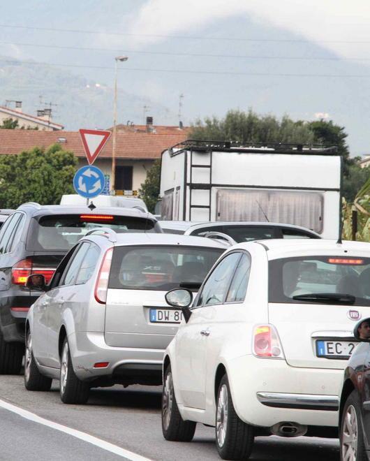 Colto da infarto sul ciclomotore 