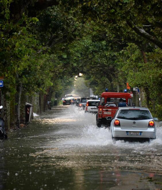 Si scatena l’inferno d’acqua 42 millimetri in 90 minuti 