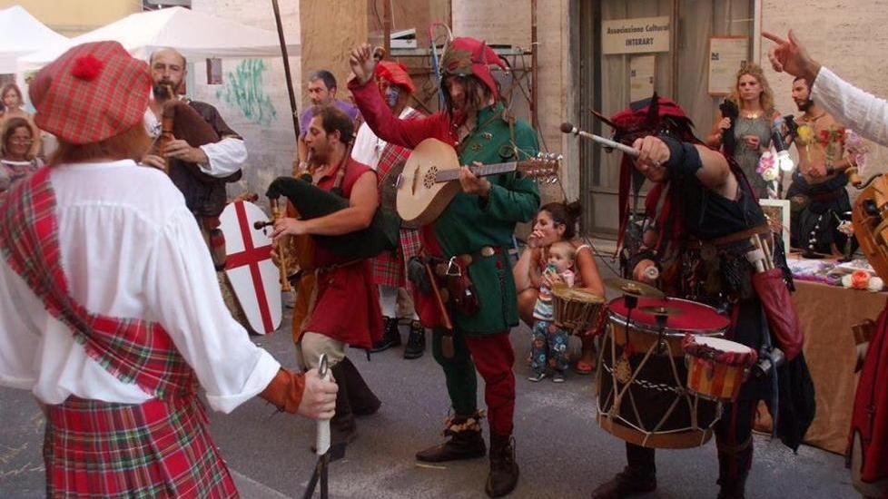 Bella la festa Medievale, ma che fatica...