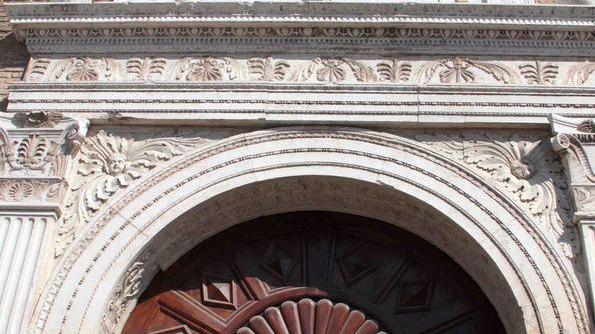 Progetto di restauro in fase di revisione