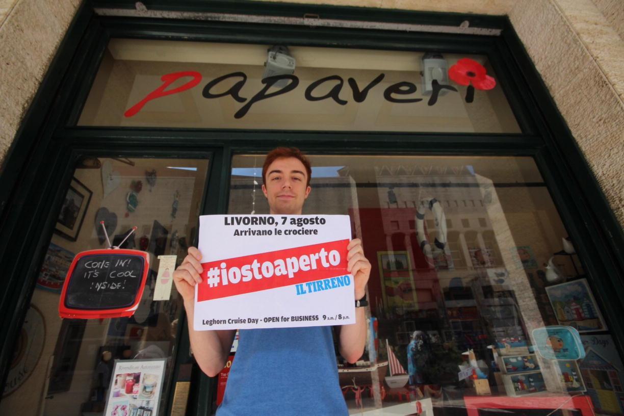 Arrivano i turisti a Livorno e #iostoaperto 