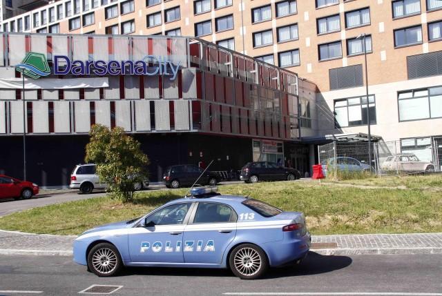La polizia a Darsena City