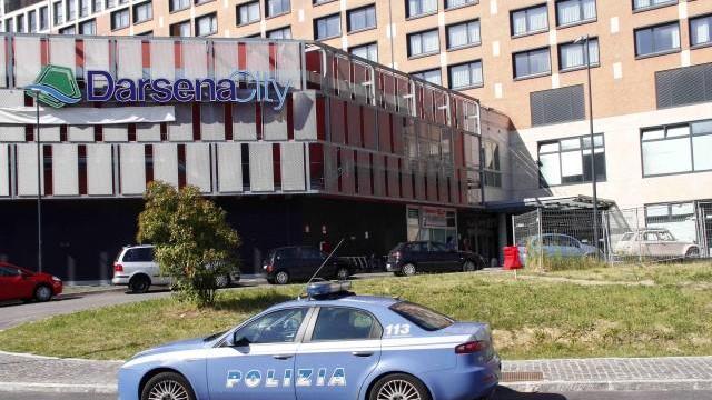 La polizia a Darsena City