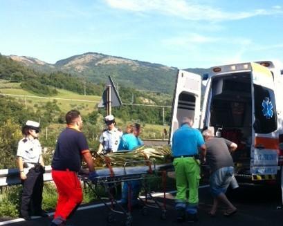 Grave incidente sulla 325: ferito un ex vigile urbano di Vaiano 