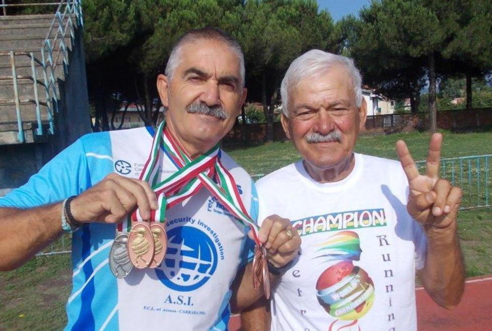 Giorgio Brizzi conquista 4 ori ai mondiali di retrorunning