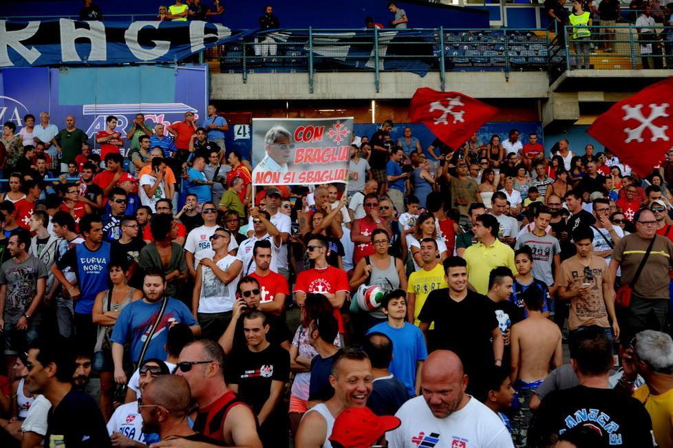 Pisa, debutto in Coppa Italia 