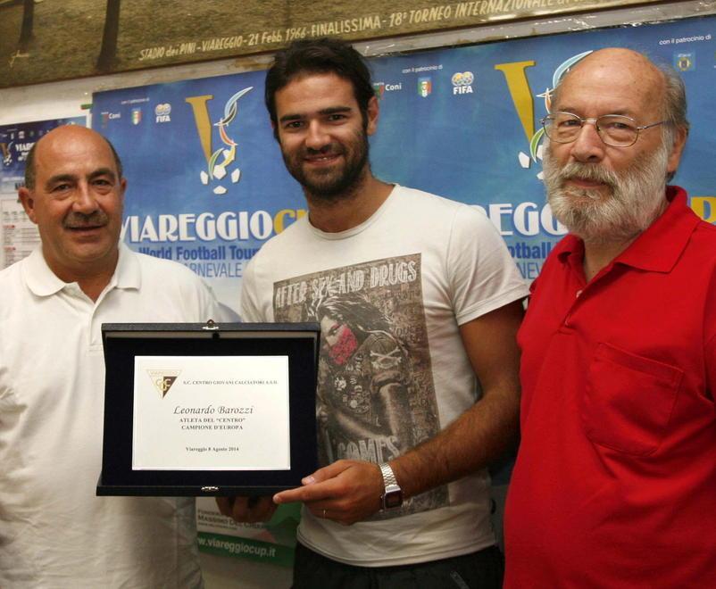 Il Cgc premia il campione europeo Barozzi 