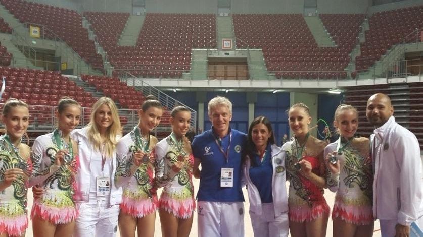 Prato, due medaglie di bronzo per le Farfalle azzurre alla Coppa del Mondo in Bulgaria